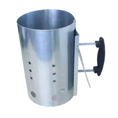 Barbecue Carbone Camino Starter Utensili da cucina Acciaio zincato resistente