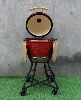Utensili da cucina Griglia a carbone in ceramica 44 cm 17 pollici Colore rosso reale