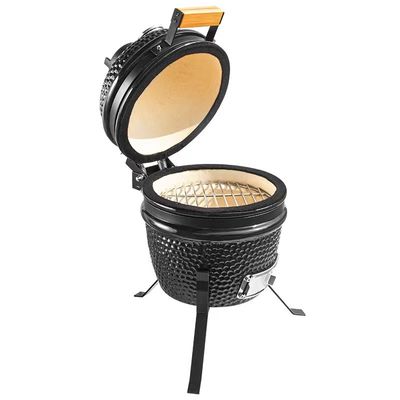 Griglia Kamado da 13 pollici di colore nero 32 cm Resistenza al fuoco di alto grado