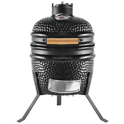 Griglia Kamado da 13 pollici di colore nero 32 cm Resistenza al fuoco di alto grado