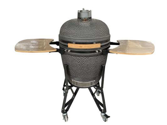 Outdoor 20 Inch Kamado Grill Carbone Colore Nero Opaco 50cm Stoviglie