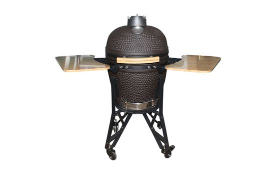 Outdoor 20 Inch Kamado Grill Carbone Colore Nero Opaco 50cm Stoviglie
