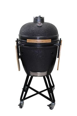 Colore nero 57 cm 22 pollici Kamado Grill Utensili da cucina in ceramica