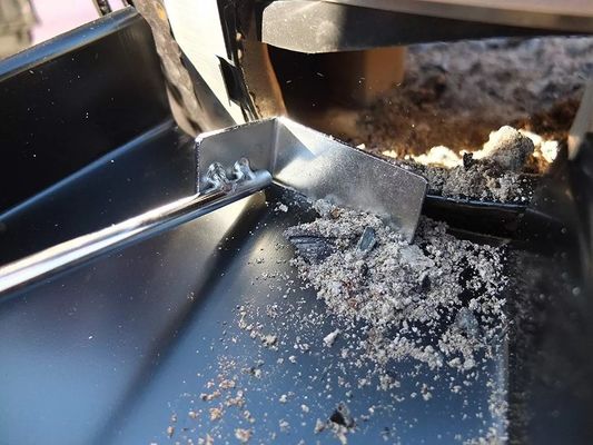 42,5x6 cm Accessori per griglie Kamado Strumento per cenere in acciaio inossidabile