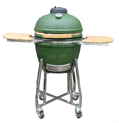 Utensili da cucina Kamado Grill da 48 cm 18 pollici tutto in un colore verde