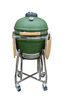 Utensili da cucina Kamado Grill da 48 cm 18 pollici tutto in un colore verde