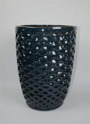 ４ Vaso da esterno in ceramica smaltata