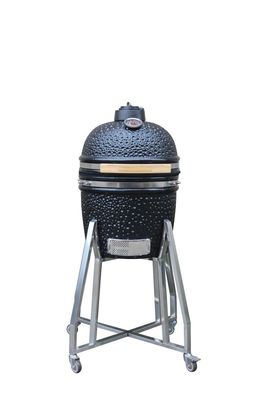 Griglia Kamado da 15 pollici in ceramica colore nero 39 cm Utensili da cucina
