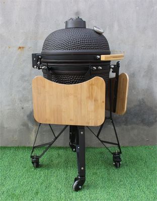 Colore nero opaco 50 cm 20 pollici Kamado Grill Carbone per esterni