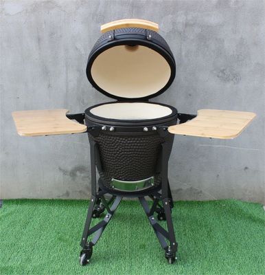 Colore nero opaco 50 cm 20 pollici Kamado Grill Carbone per esterni