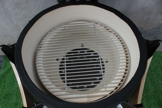 Griglia per barbecue in ceramica da 20 pollici per esterni colore nero opaco 51 cm