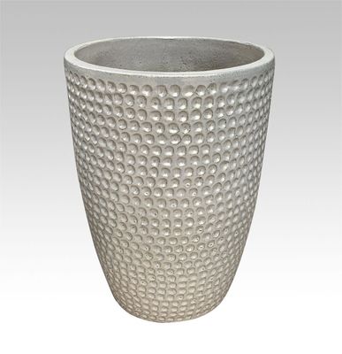 Alta perla all'aperto ceramica infornata del vaso per un insieme rotondo esterno di 4 dipinti a mano
