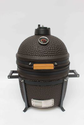 Carbone di legna per esterni 16 pollici Kamado Grill Ceramica nero opaco colore 40cm