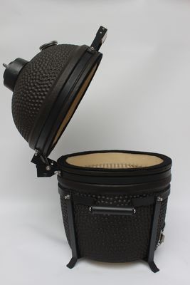 Carbone di legna per esterni 16 pollici Kamado Grill Ceramica nero opaco colore 40cm